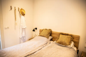 Ermelo, recreatiewoning, tweepersoons slaapkamer